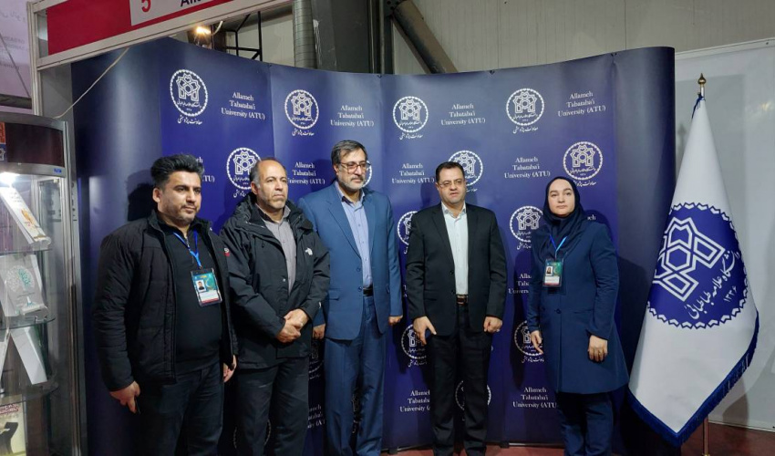 گزارش تصویری حضور سرپرست پارک علم و فناوری در نمایشگاه بین المللی فن بازار و بازدید از غرفه پارک دانشگاه علامه طباطبائی